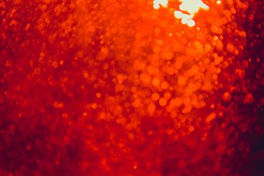 Siyah arkaplan ile soyut kırmızı bokeh lüksü