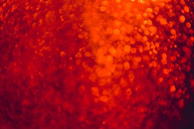 Siyah arkaplan ile soyut kırmızı bokeh lüksü