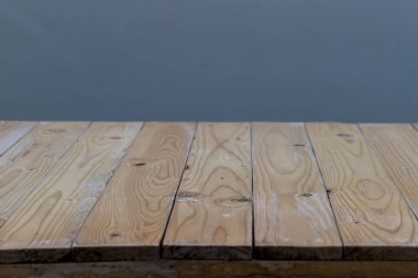 Soyut bulanık arkaplan ile ahşap doku