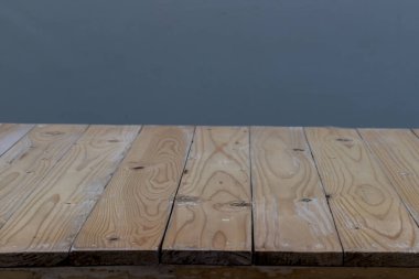 Soyut bulanık arkaplan ile ahşap doku