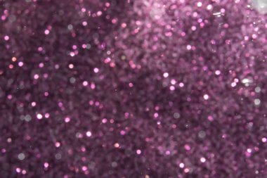 Siyah arkaplanı olan soyut pembe bokeh lüksü