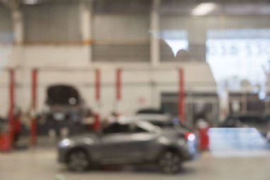 arkaplan için araç servis merkezi oto tamir atölyesi kullanımının mavimsi resmi