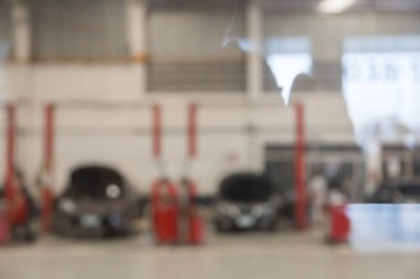 arkaplan için araç servis merkezi oto tamir atölyesi kullanımının mavimsi resmi