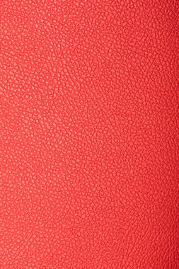 Kırmızı deri görünüm detayı ve dokusu arkaplan olarak kullanmak için uygun