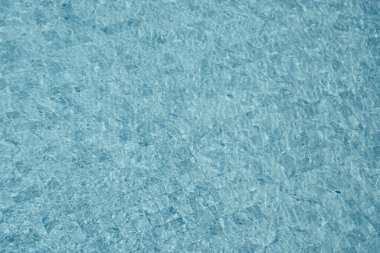 Yüzme havuzunda soyut mavi renk su dalgası arkaplan için saf doğal girdap desen dokusu kullanımı