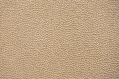 Yumuşak, kremsi deri dokusunun yakın çekimi. Yüzey küçük, eşit aralıklı tahıllarla kaplı, pürüzsüz ve lüks bir görünüm sağlıyor. Nötr renk ve doğal doku onu çok yönlü bir arkaplan yapar.