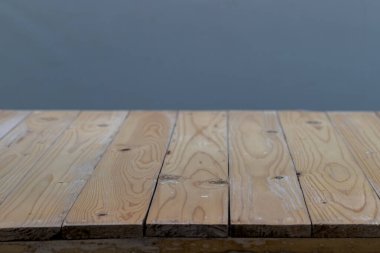 Soyut bulanık arkaplan ile ahşap doku