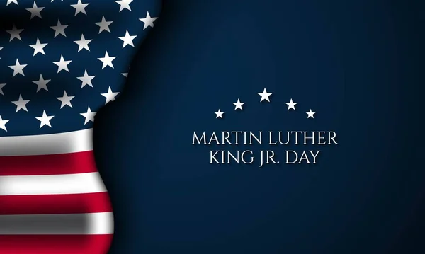 United States America Martin Luther King Day Background Design — стоковий вектор