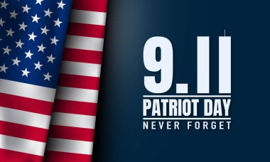 Patriot Day Background Design.