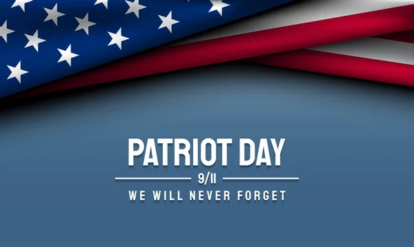Patriot Day Background Design — Stock vektor
