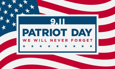 Patriot Day Background Design.