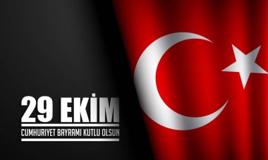 Cumhuriyet Günü Türkiye Arkaplan Tasarımı.