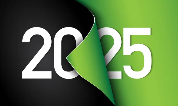 2025 Frohes Neues Jahr Hintergrunddesign lizenzfreie Stockvektoren