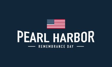 Pearl Harbor Anma Günü Arkaplanı. 