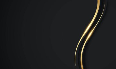 Lüks Altın Arkaplan Tasarımı. 