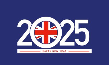 2025 Mutlu Yıllar Geçmiş Tasarımı. 