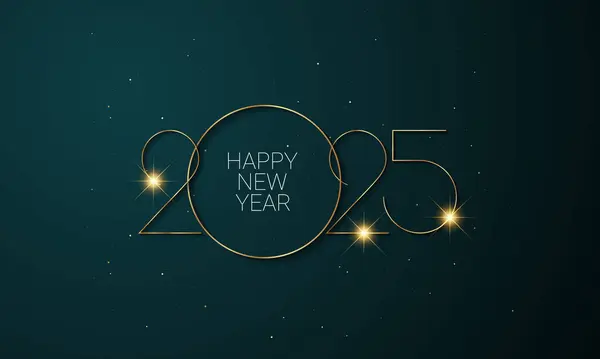 2025 Mutlu Yıllar Geçmiş Tasarımı.