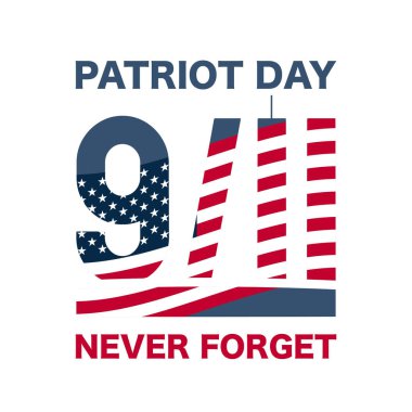 Patriot Day Background Design.