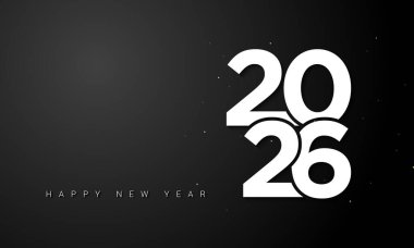 2026 Mutlu Yıllar Numara Tasarımı.