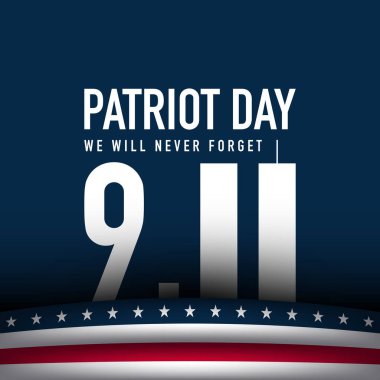 Vatanseverlik Günü Tebrik Kartı Tasarımı. Vektör İllüstrasyonu.