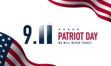 Vatanseverlik Günü Tebrik Kartı Tasarımı. Vektör İllüstrasyonu.