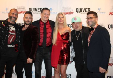 Los Angeles, CA - 30 Ağustos 2023: Travma Terapisinin galası için kırmızı halı geldi: Psikoz, Beverly Hills, CA 'deki Güzel Sanatlar Tiyatrosu' nda gerçekleşti.