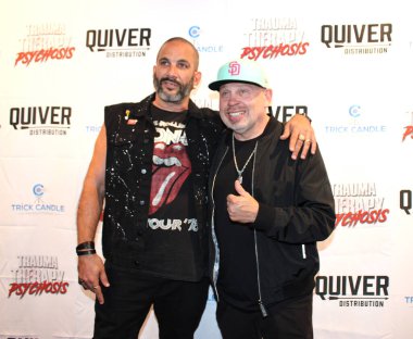 Los Angeles, CA - 30 Ağustos 2023: Travma Terapisinin galası için kırmızı halı geldi: Psikoz, Beverly Hills, CA 'deki Güzel Sanatlar Tiyatrosu' nda gerçekleşti.