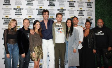 Los Angeles, CA 16 Eylül 2023: LA 'deki Regal Tiyatrosu' nda düzenlenen Bağımsız Shorts Ödülleri için kırmızı halı geldi.