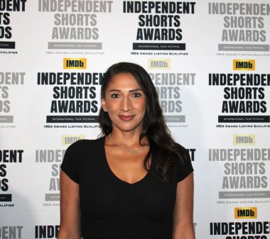 Los Angeles, CA 16 Eylül 2023: LA 'deki Regal Tiyatrosu' nda düzenlenen Bağımsız Shorts Ödülleri için kırmızı halı geldi.