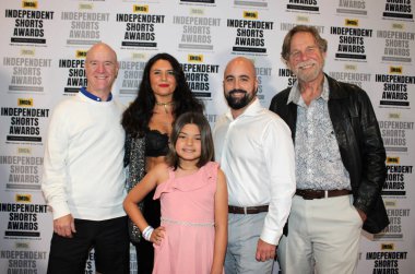 Los Angeles, CA 16 Eylül 2023: LA 'deki Regal Tiyatrosu' nda düzenlenen Bağımsız Shorts Ödülleri için kırmızı halı geldi.