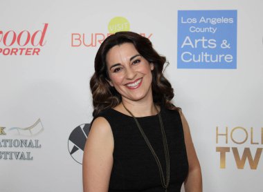 Burbank, CA - 21 Eylül 2023: Burbank Uluslararası Film Festivali 'ne kırmızı halı geldi..