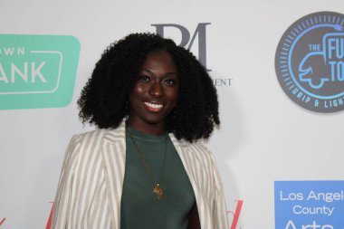 Burbank, CA - 21 Eylül 2023: Burbank Uluslararası Film Festivali 'ne kırmızı halı geldi..