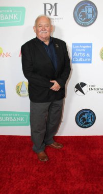 Burbank, CA - 21 Eylül 2023: Burbank Uluslararası Film Festivali 'ne kırmızı halı geldi..