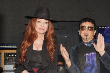 Studio City, CA - 10 Ekim 2023: Barbara Morrison, David Longoria 'nın ev sahipliğini yaptığı Del Oro Stüdyoları dinleme / izleme partisi, şarkıcı / söz yazarı, medya ve basın, ikonik Carol Connors da dahil olmak üzere.