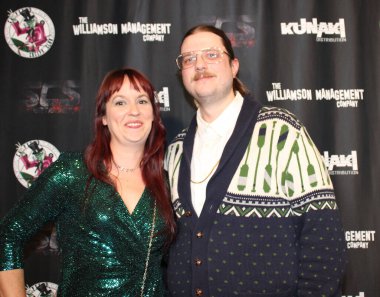 Santa Ana, CA 31 Ekim 2023: Örümcek Bebek 'in prömiyeri için kırmızı halı geldi. Etkinliğe korku filmi oyuncuları ve aktrisleri de dahil olmak üzere ünlüler katıldı ve Frida Sineması 'nda düzenlendi.. 