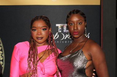 Los Angeles, CA - 18 Kasım 2023: Birinci Yıllık Kulak Vakfı Yardım Balosu için kırmızı halı gelişleri, beş kulağa yardım etkinliği ve kulaksız doğan Afrikalı çocuklara duyma yetisi kazandırma, nam-ı diğer mikrotia.