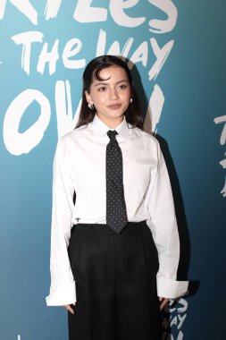 Batı Hollywood, CA - 27 Nisan 2024: OKB Bozukluğu hakkında bir film olan Turtles All The Way Down 'un Los Angeles filminin galası için kırmızı halı geldi.