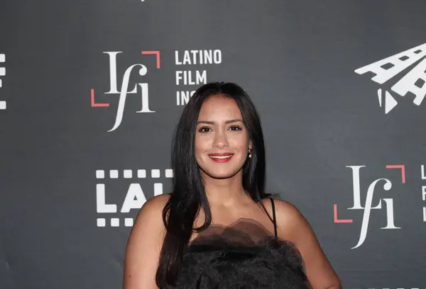 stock image Hollywood, CA - May 31, 2024: Red carpet arrivals for the world premiere of Say a Little Pray, held at the TCL Theater.