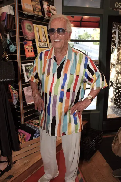 stock image West Hollywood, CA - July 15, 2024: Pat Boone attends Music Legend Carol Connors Book signing, held at Book Soup in West Hollywood.