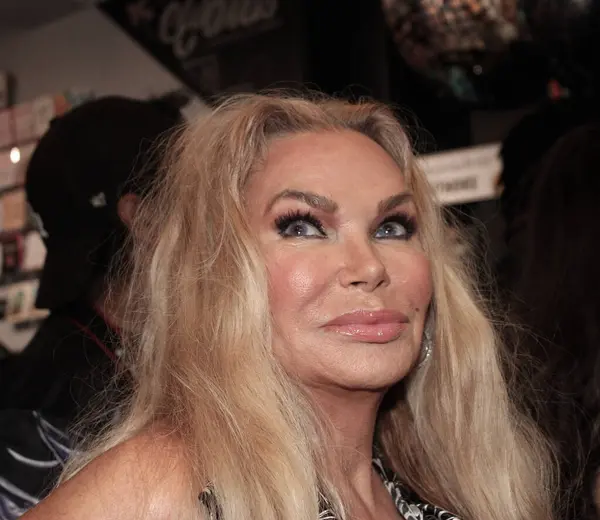 stock image West Hollywood, CA - July 15, 2024: Suzan Hughes attends Music Legend Carol Connors Book signing, held at Book Soup in West Hollywood.