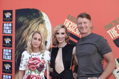 Beverly Hills, CA - 6 Ağustos 2024: Şaban filmi Düşes 'in galası için Beverly Hills, CA' deki Lumiere Hall 'da kırmızı halı geldi.