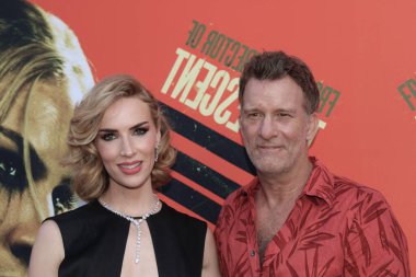 Beverly Hills, CA - 6 Ağustos 2024: Şaban filmi Düşes 'in galası için Beverly Hills, CA' deki Lumiere Hall 'da kırmızı halı geldi.