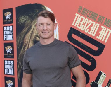 Beverly Hills, CA - 6 Ağustos 2024: Philip Winchester, Beverly Hills, CA 'deki Lumiere Hall' da yapılan Şaban filmi Düşes 'in galasına katıldı..