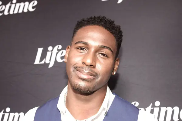 Stock image Westwood, CA - August 8, 2024: Vaughn Hebron attends Garcelle Beauvais in Terry McMillans Tempted by Love on Lifetime Event, at the IPIC theater in Westwood, CA.