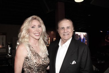 Los Angeles, CA - August 16, 2024: Dr. Cie and Larry Thompson for Congress attend The Bob Anderson Tour, held at the Catalina Jazz Club. clipart