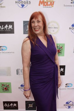 Toluca Gölü, CA - 15 Eylül 2024: Suzanne DeLaurentiis Emmy 'nin Hediye Odası' na kırmızı halı geldi, Gazileri onurlandırdı ve Emmy Ödüllerini kutladı.