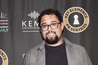 Hollywood, CA - 14 Eylül 2024: Ürkütücü Mevsim Fırlatma Partisi için Hollywood 'daki Ovation Tiyatrosu' ndaki Şairler Yolu Galerisi 'nde kırmızı halı geldi.