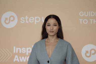 Los Angeles, CA - September 20, 2024: Red carpet arrivals for the Step Up Inspiration Awards held at Skirball Center. clipart