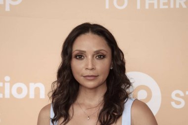 Los Angeles, CA - 20 Eylül 2024: Skirball Center 'da düzenlenen Step Up Inspiration Ödülleri için kırmızı halı geldi.