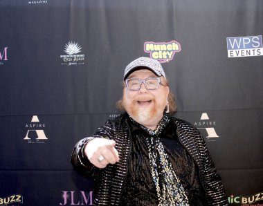 Burbank, CA - September 28, 2024: Red carpet arrivals for Aspiring Magazine Fall Edition Daytime Emmy Celebration Event held at SATARA Wellness Spa. clipart